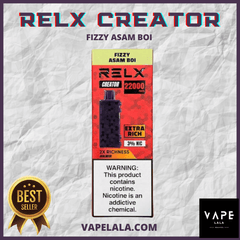 RELX Creator 22000 Fizzy Asam Boi pod flavour in Malaysia