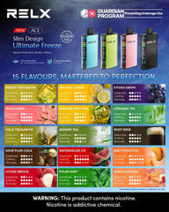 relx ace 30000 puffs disposable vape