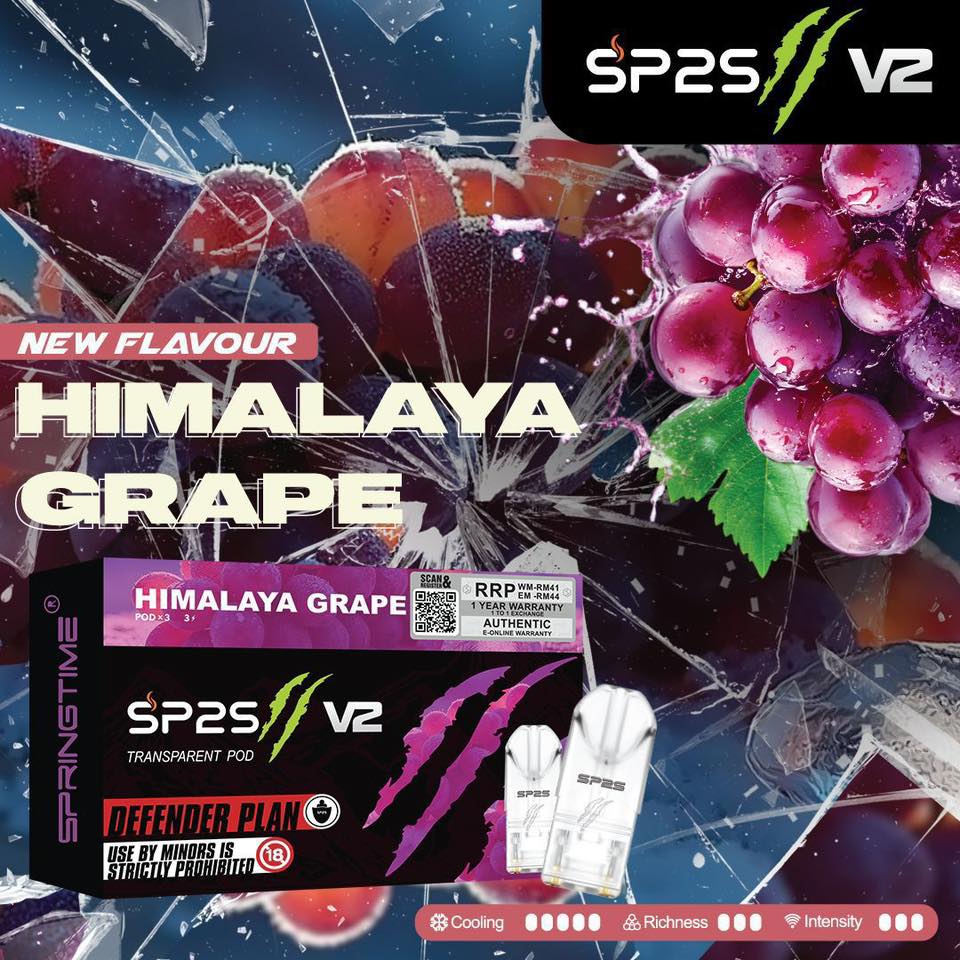 SP2S II Pro Pod Himalaya Grape vape pod in Malaysia