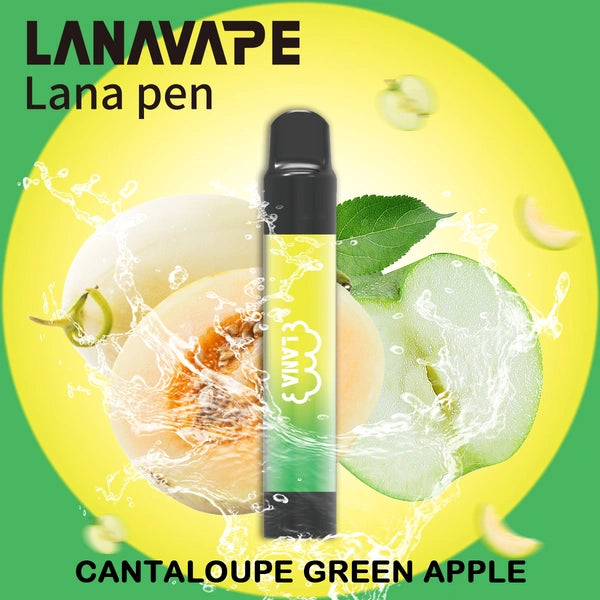 Lana Pen 2000puffs Cantaloupe Green Apple