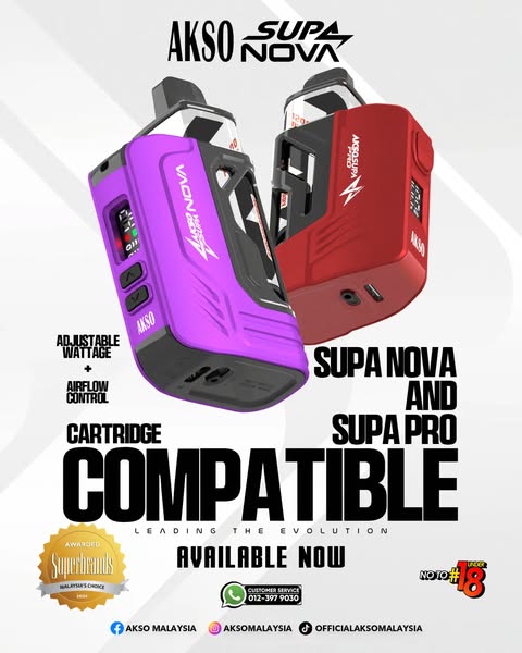 AKSO SUPA NOVA Device – Vape Lala