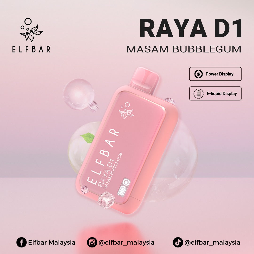 ELF BAR RAYA D1 13000 PUFFS