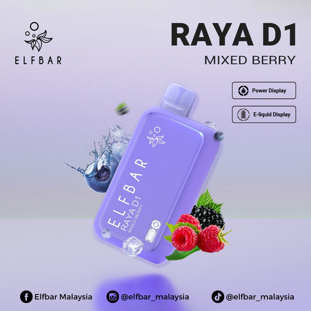 ELF BAR RAYA D1 13000 PUFFS