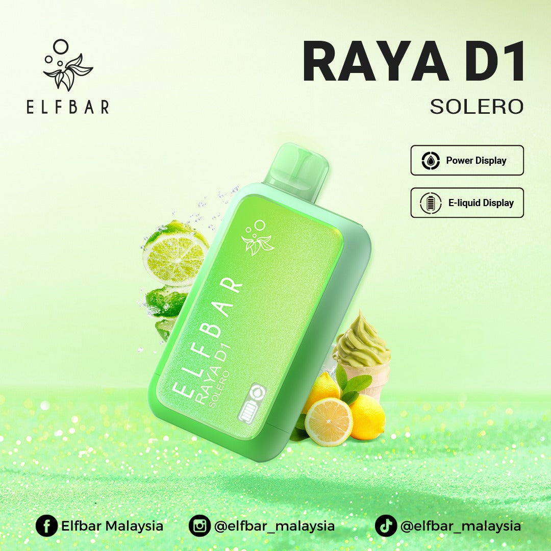 ELF BAR RAYA D1 13000 PUFFS