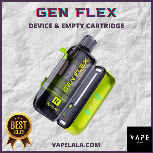 Gen Flex Battery Device and Reload Cart - 1100mAh 40W Adjustable