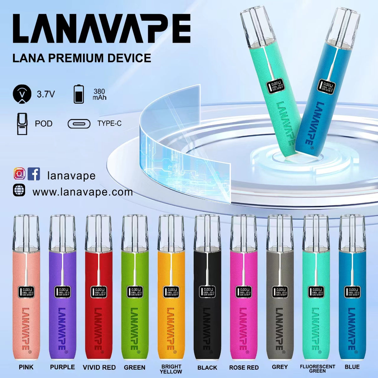 Lana Premium Device Gen1 Vape Lala