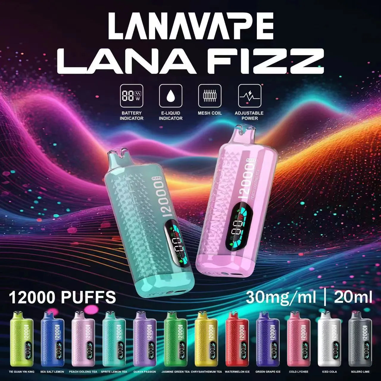 lana fizz 12000puff