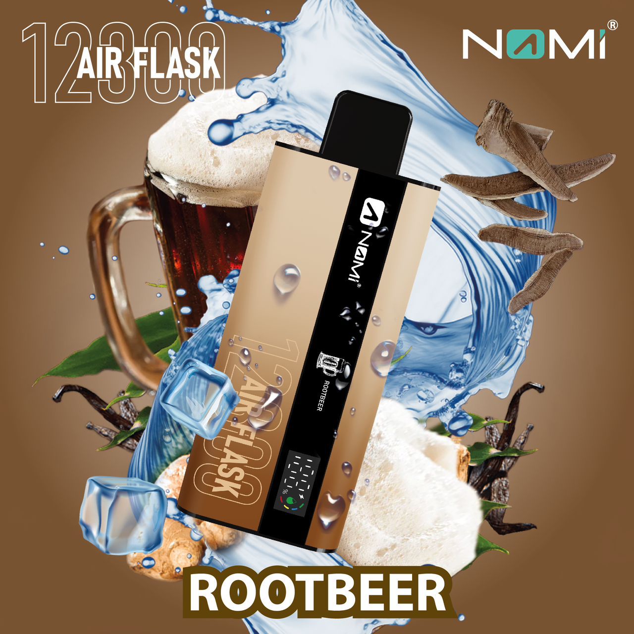 Nomi Air Flask 12300 puffs