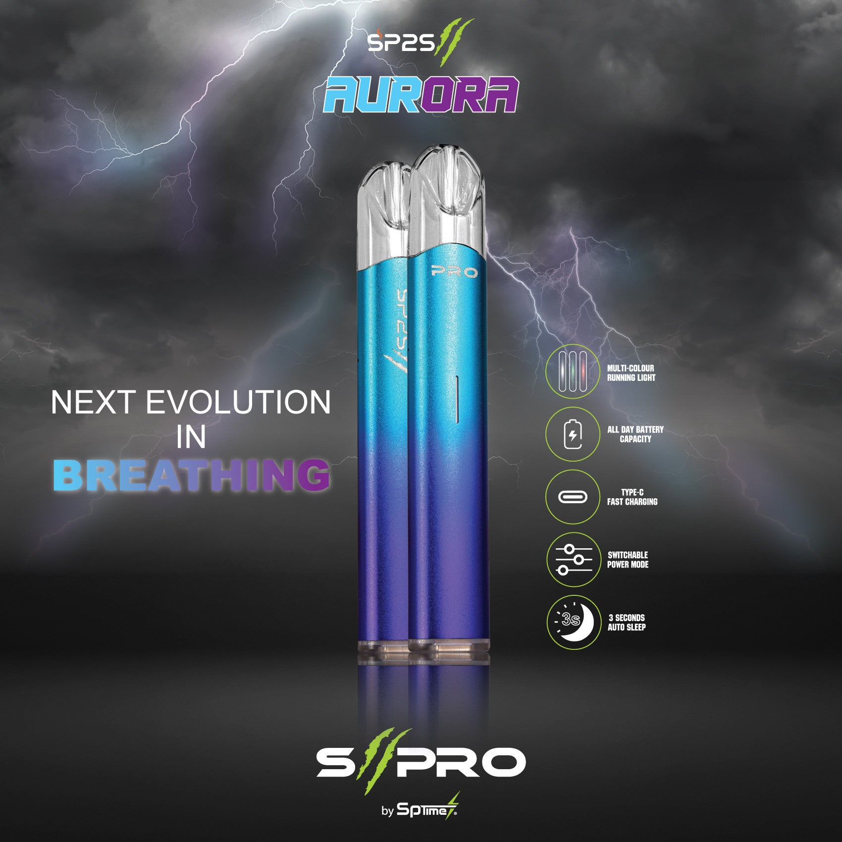 Sp2s II pro Device (2nd Gen) – Vape Lala