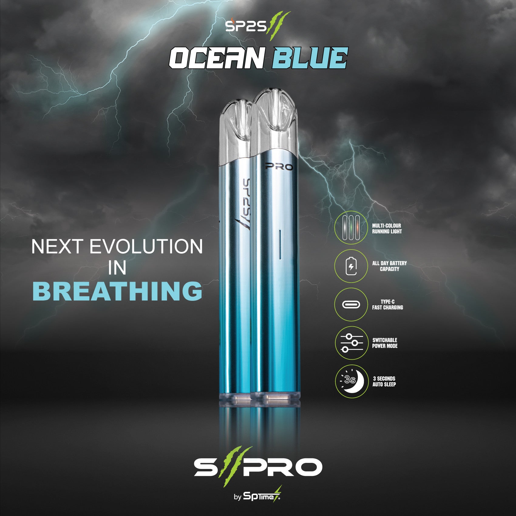 SP2S_II_PRO_Device OCEANBLUE