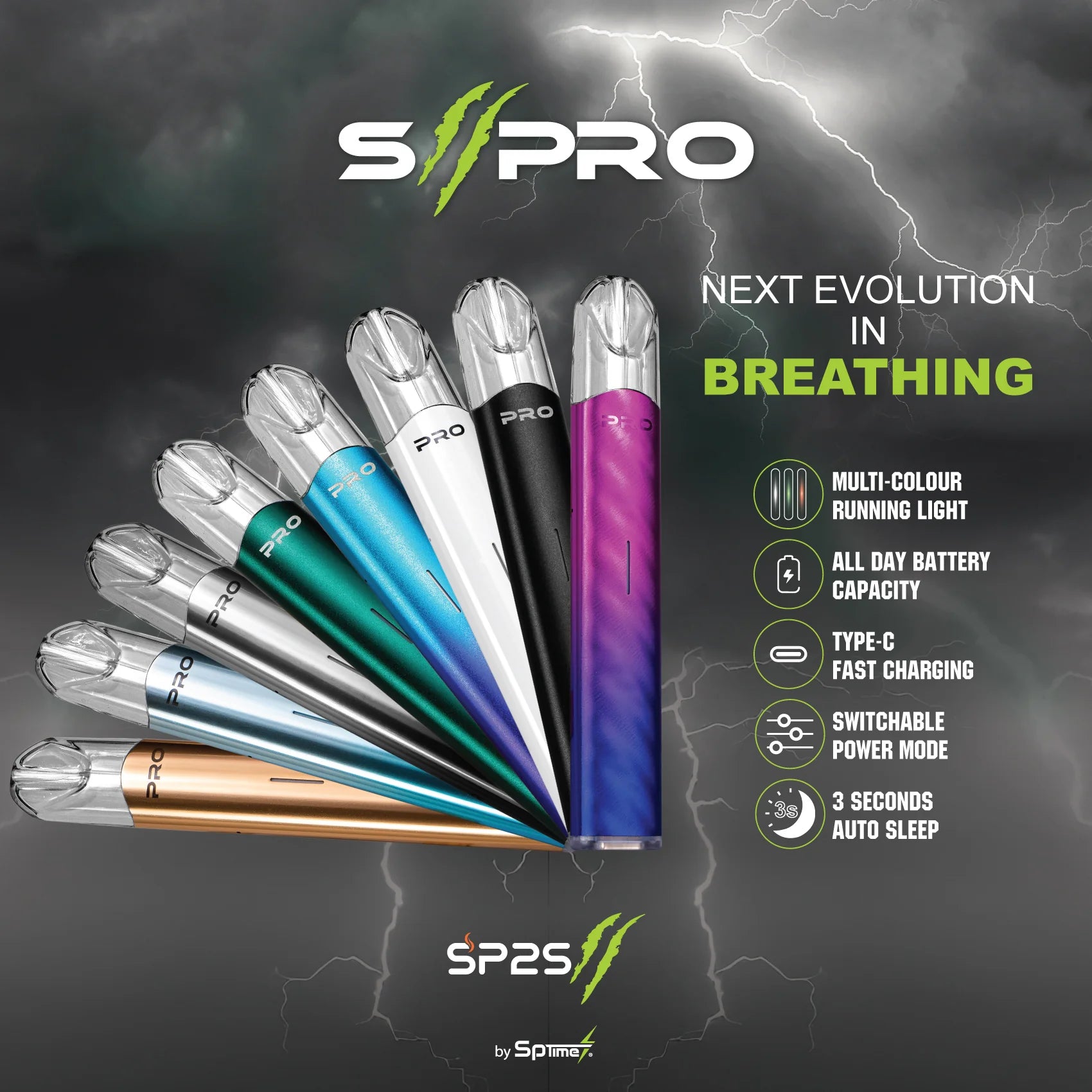 Sp2s II pro Device (2nd Gen) – Vape Lala