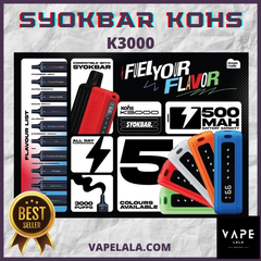 SYOKBAR KOHS K3000 DISPOSABLE
