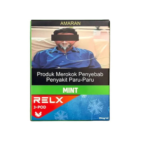 Relx Pod Real Infinity, Freezy Mint flavor, Vape Malaysia - Vapelala
