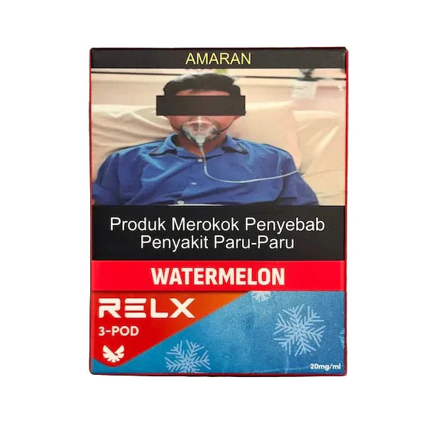 Relx Pod Real Infinity, Freezy Watermelon flavor, Vape Malaysia - Vapelala