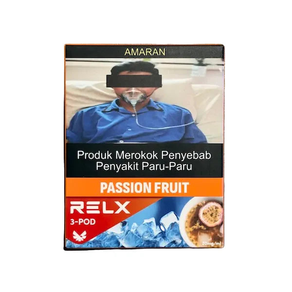 Relx Pod Real Infinity, Passionfruit flavor, Vape Malaysia - Vapelala