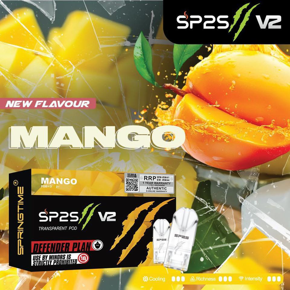 SP2S II Pro Pod Mango vape pod in Malaysia
