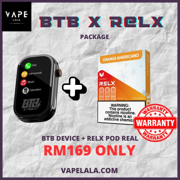 BTB Device + RELX Pod Real  Package