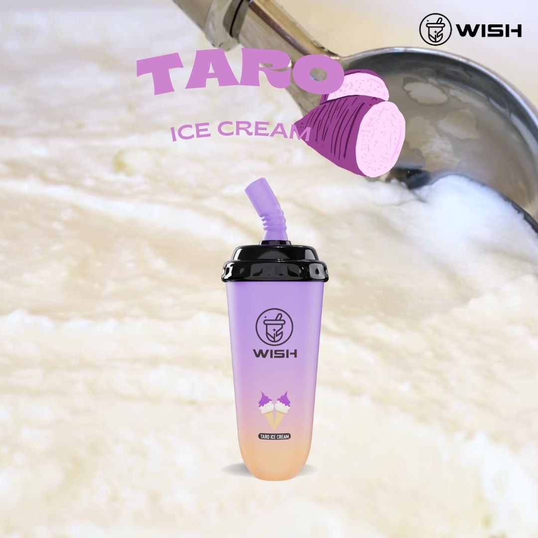 Wish Vape Taro Ice Cream