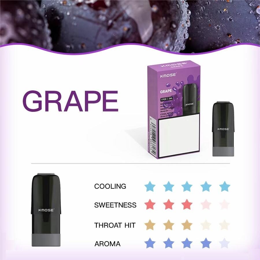 KMOSE Vape GRAPE