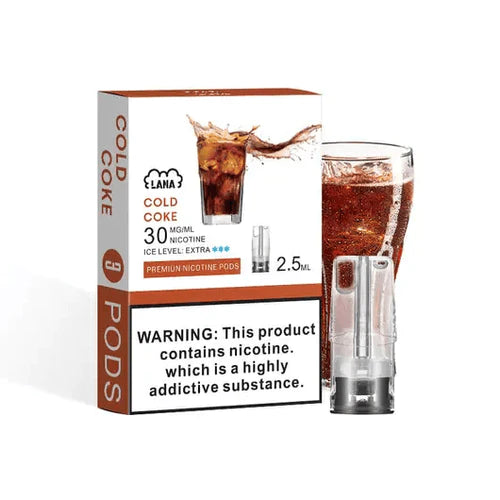 Lana Pod, COLD COKE flavor, Vape Malaysia - Vapelala