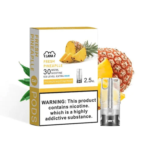 Lana Pod, FRESH PINEAPPLE flavor, Vape Malaysia - Vapelala