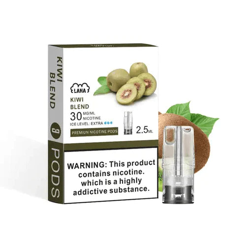 Lana Pod, KIWI BLEND flavor, Vape Malaysia - Vapelala