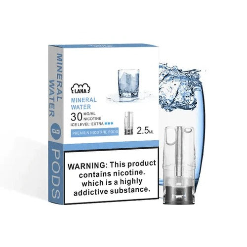 Lana Pod, MINERAL WATER flavor, Malaysia - Vapelala