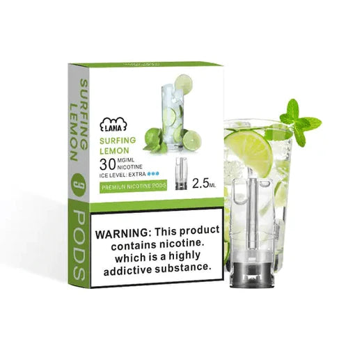 Lana Pod, SURFING LEMON flavor, Vape Malaysia - Vapelala
