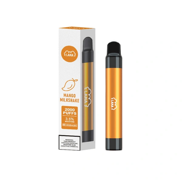 Lana Pen 2000puffs Mango Milkshake