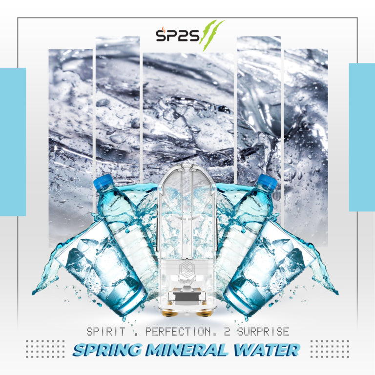SP2S II Pro Pod Spring Mineral Water vape pod in Malaysia